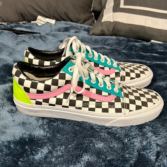 Vans Shoes Custom Made Vans Oldskool Poshmark